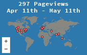 Visitor map graphic