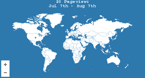 Visitor map