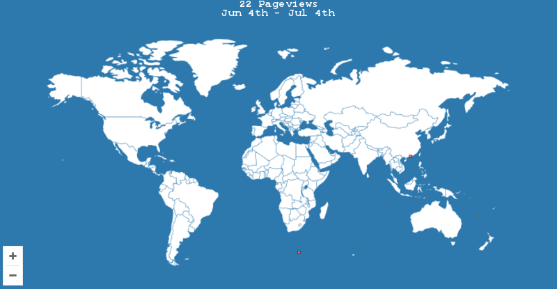 Visitor map