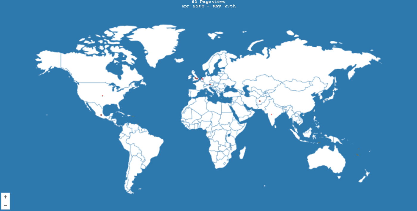 Global Visitor Map
