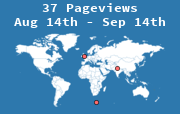 Visitors map